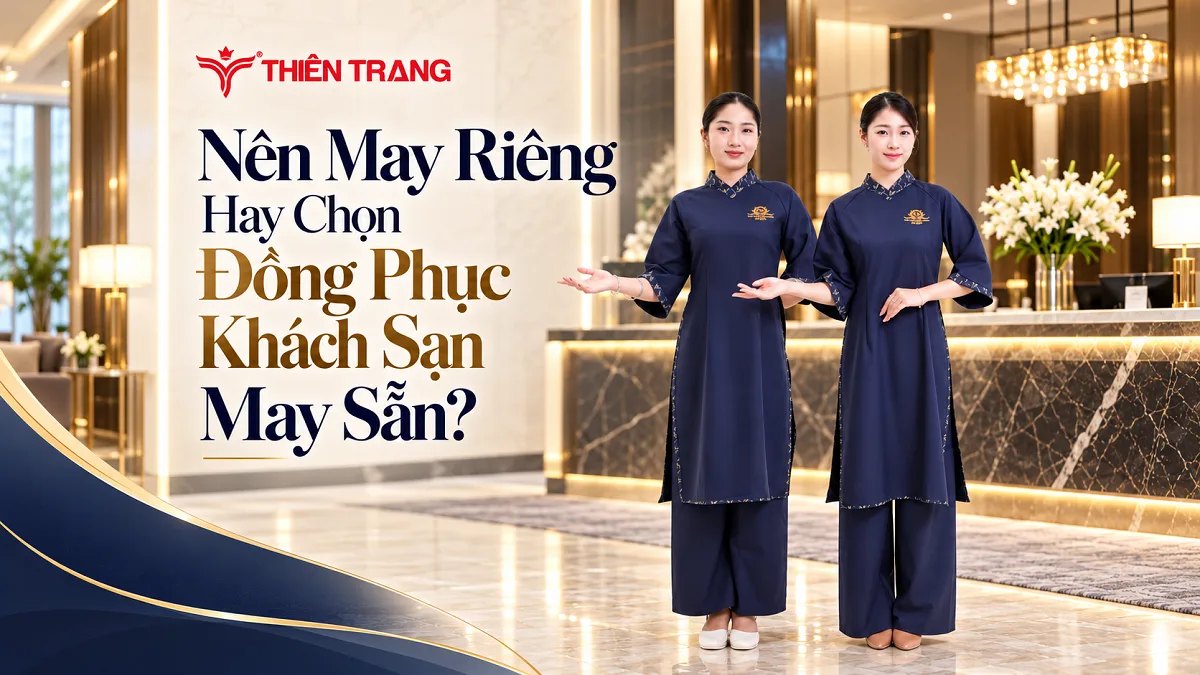 Nên may riêng hay chọn đồng phục khách sạn may sẵn
