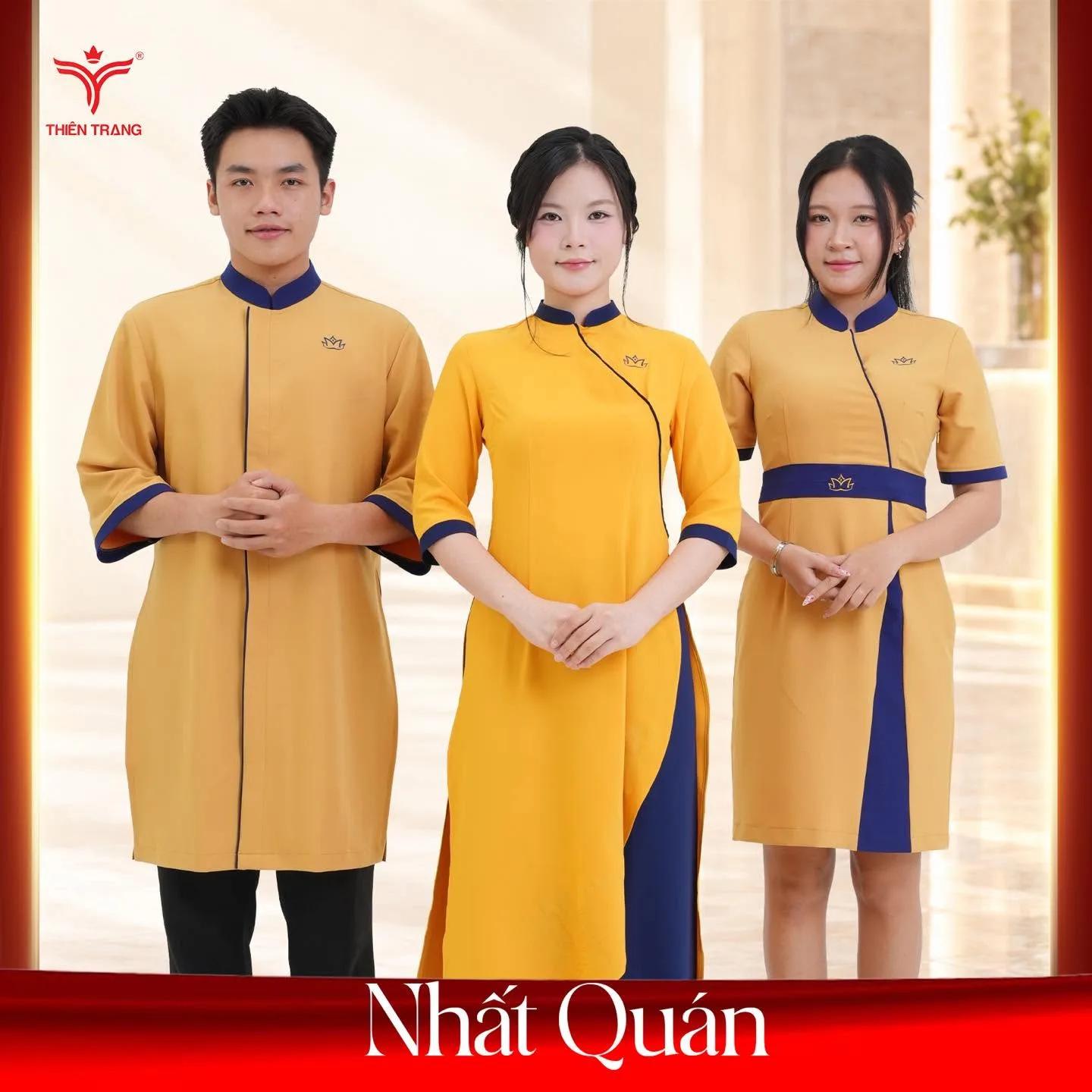 Các bước đặt may đồng phục khách sạn a-z