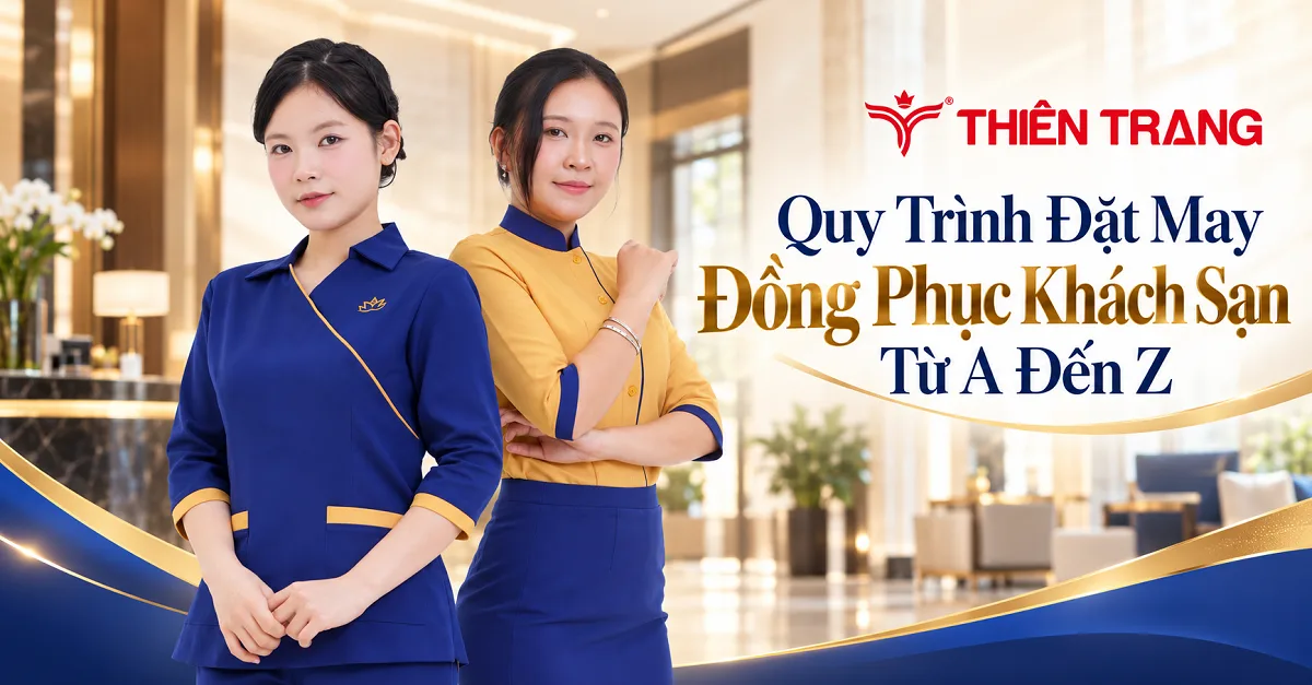 Quy Trình Các Bước Đặt May Đồng Phục Khách Sạn